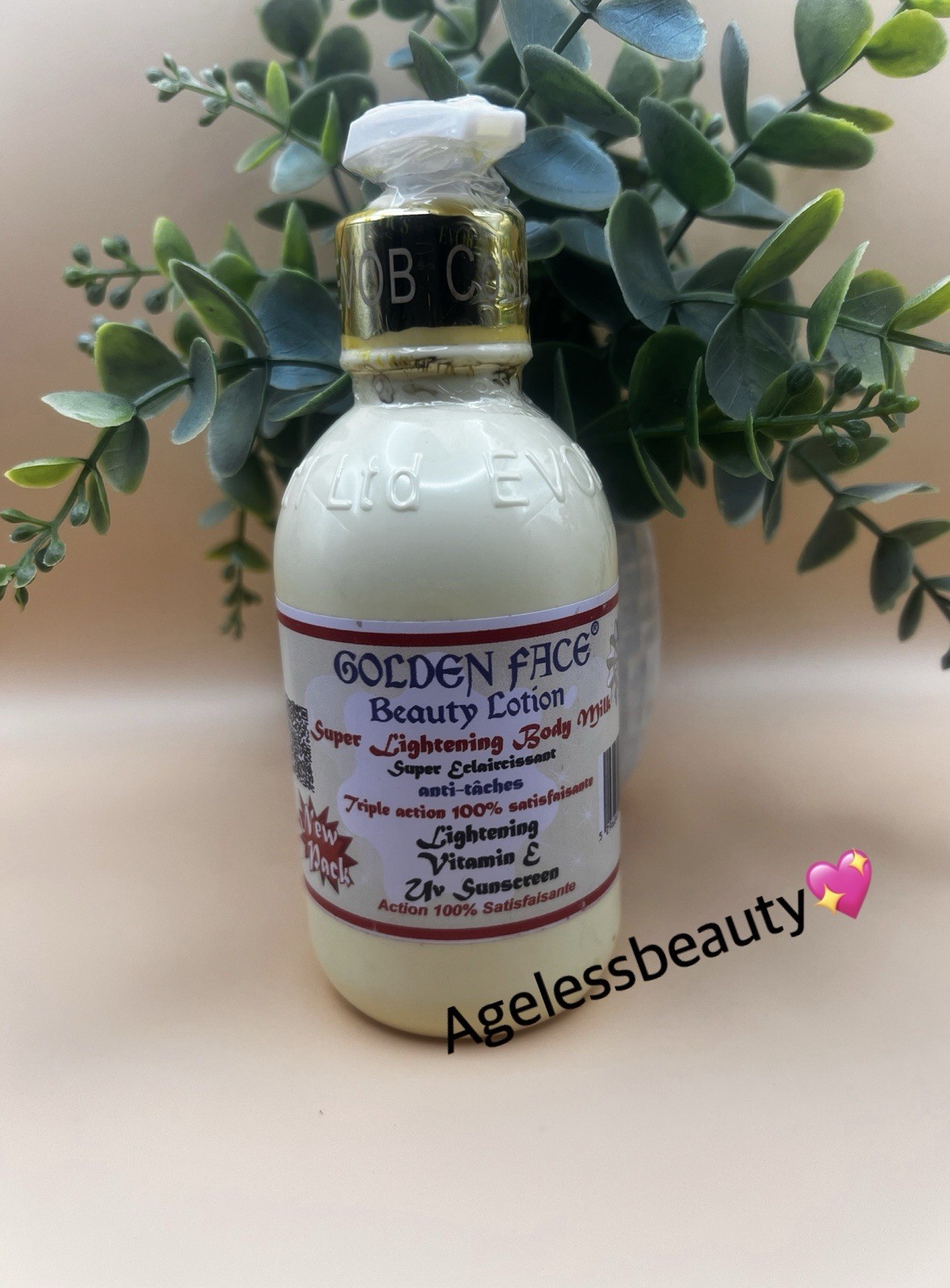 Golden Face Beauty Vitamin E Body Lotion 250ml – 100% Authentic