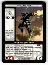 BattleTech Hitman HM-1 1997 BattleTech CCG Wizards of the Coast HM-1