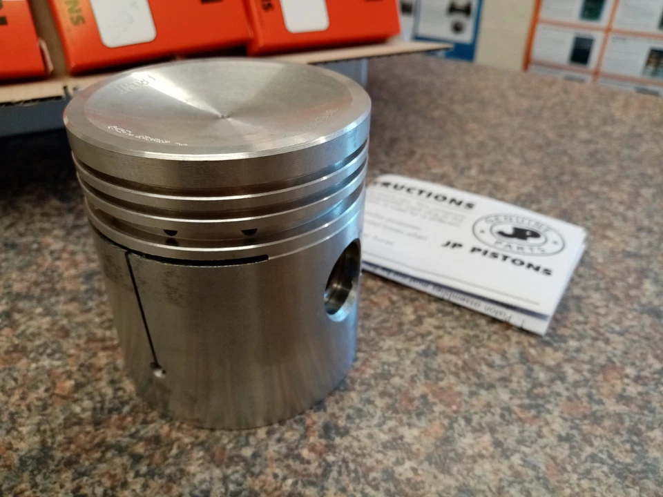 Juego de pistones Austin Westminster A90 A95 1955 a mediados 57, 6/90, Isis 020/040/060" Foto 2 de 4