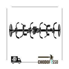 Coppia Fresa a Tre Elementi con Dischi per Motozappa Honda FJ500 - F510 - F560