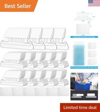 File Folder Tabs, 100 Sets Hanging File Folder Labels 2" Tabs and Inserts for...