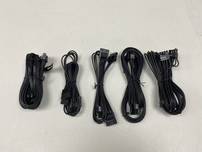 Seasonic psu cables - 12V-2×6, 4 pin Molex, Sata, PCIe & CPU power supply cables