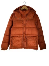 THE NORTH FACE Down Jacket, Large, Polyester, ORN, NYW81931