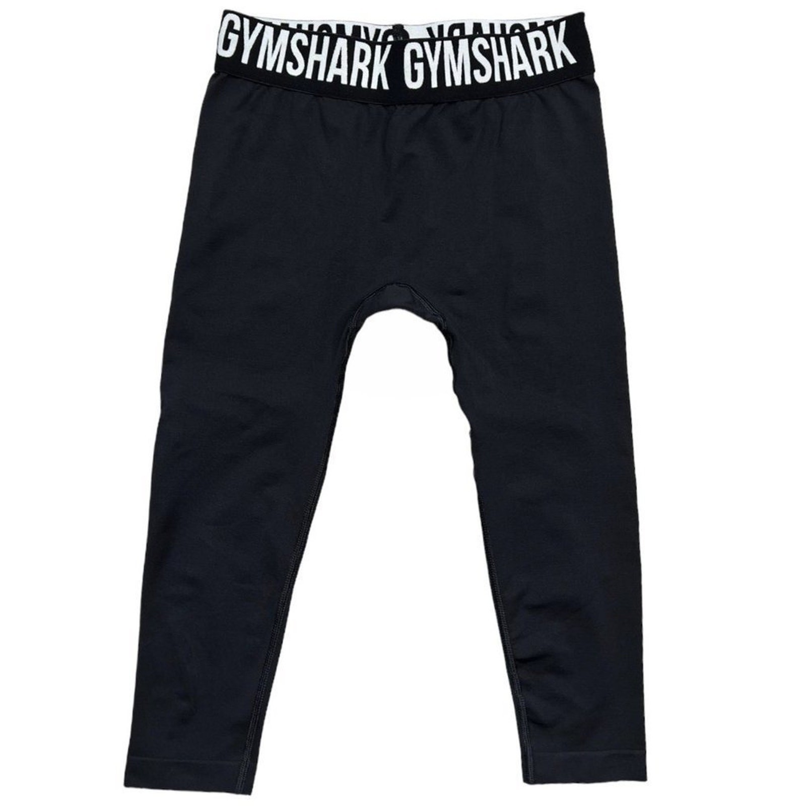 Gymshark Black Logo Seamless High-Waist Leggings Size Small