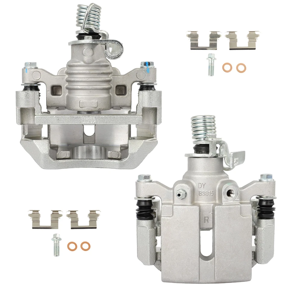 Pinzas de freno traseras 2 piezas para Pontiac Grand Prix 2004-2008 Buick Allure 2005-2009 Foto 4 de 4