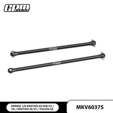 GPM Carbon Steel Center CVD Drive Shaft ARRMA 1/8 Kraton 6S EXB V2/V6 Talion