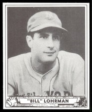 Bill Lohrman 1986 Play Ball REPRINT Baseball Card #210 (NM)