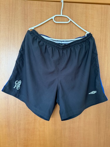 Chelsea FC Umbro 2004 Dark Blue Football Soccer Shorts Mens sz XL Vintage