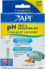 API pH TEST & ADJUSTER KIT 250-Test Freshwater Aquarium Water pH Test and Adjust
