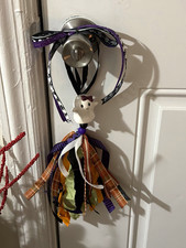 Halloween Ghost Fabric Door/Wall Hanging Decoration, Multicolor, Vertical