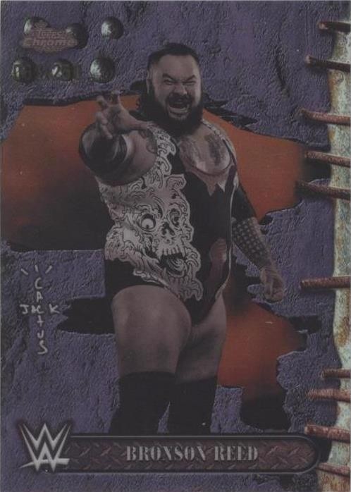 2025 Topps Chrome WWE X Cactus Jack - Bronson Reed, Bronson Reed #89 ...