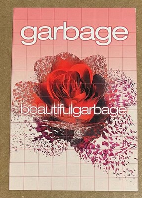 Garbage - Beautiful Garbage RARE promo postcard '01