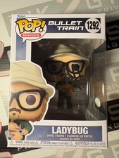 Ladybug signed Funko Pop! by Brad Pitt Autograph ACOA - Bullet Train Fight Club