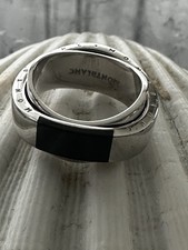 Montblanc Drehring Silber 925 Sterling Größe 52