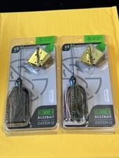 Lot of 2  Googan Squad Hummer Buzz Bait 1/2 oz  Bluegill
