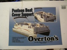 PONTOON BOAT COVER SUPPORT SYSTEM
