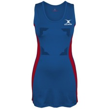 Gilbert Netball Dress - Eclipse II Dress Blue Red - Size: 12 Ex-Display Free p&p