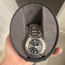 Citizen Eco-Drive Titanium Mens Wristwatch Bl...