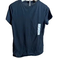 A New Day Women's Black Short Sleeve Slim Fit T-Shirt - Size Small - NWT