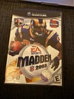 Madden NFL 2003 Nintendo GameCube 2002 Vintage Video Game Used, Excellent Cond.