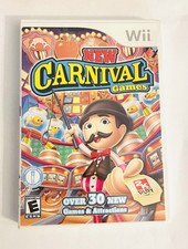 New Carnival Games - Nintendo Wii - CIB - Authentic - Tested - With Manual -