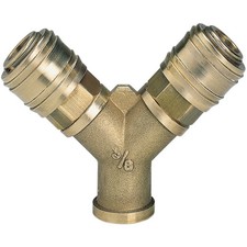 Einhell Pneumatic Connector 2 Quick Couplings R3/8" Female Thread