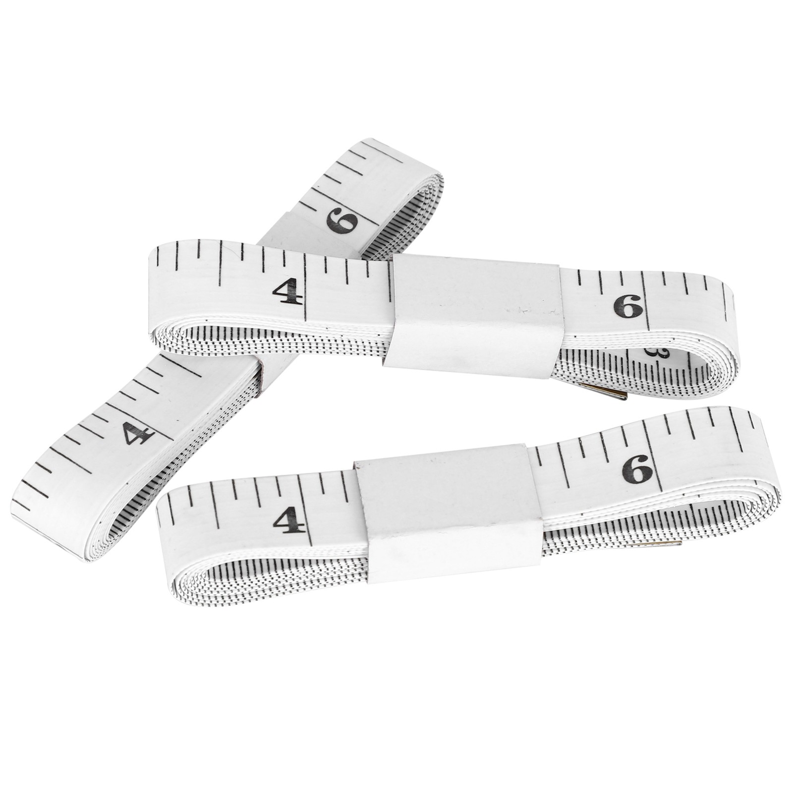 100Pcs Soft Measuring Tape Flexible Plastic Body Sewing Clothing Ruler Tailor