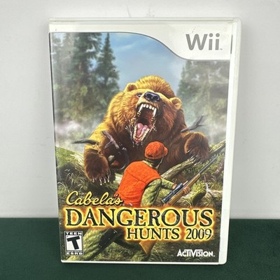 Cabela's Dangerous Hunts 2009 Nintendo Wii Complete in Box
