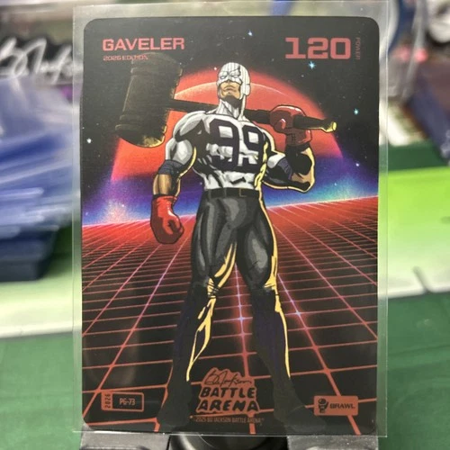 BO JACKSON BATTLE ARENA 2026 GAVELER POWER GLOVE BRAWL BATTLE FOIL Aaron Judge