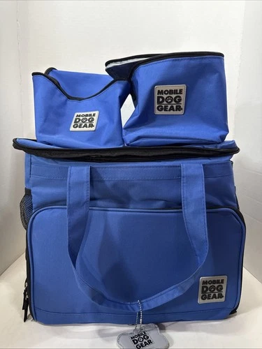 Mobile Dog Gear Week Away Bag (Med/Lg Dogs) in Blue