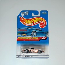 Hot Wheels Ford Mustang Cobra White Mega Graphics Series 24 Hot Wheels Ford Mustang Cobra White Mega Graphics Series 24