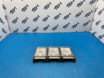   600GB 10K 6Gb/s 2.5in Hard Drive HDD 49Y6177, 90Y8873, 49Y6180 Lot of 3 #to