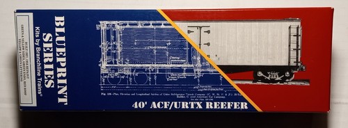 Refrigerador de madera Branchline Blueprint #1218A ACF Milwaukee Rd CMStP&P #85140 KIT NUEVO EN CAJA | Zustand: New