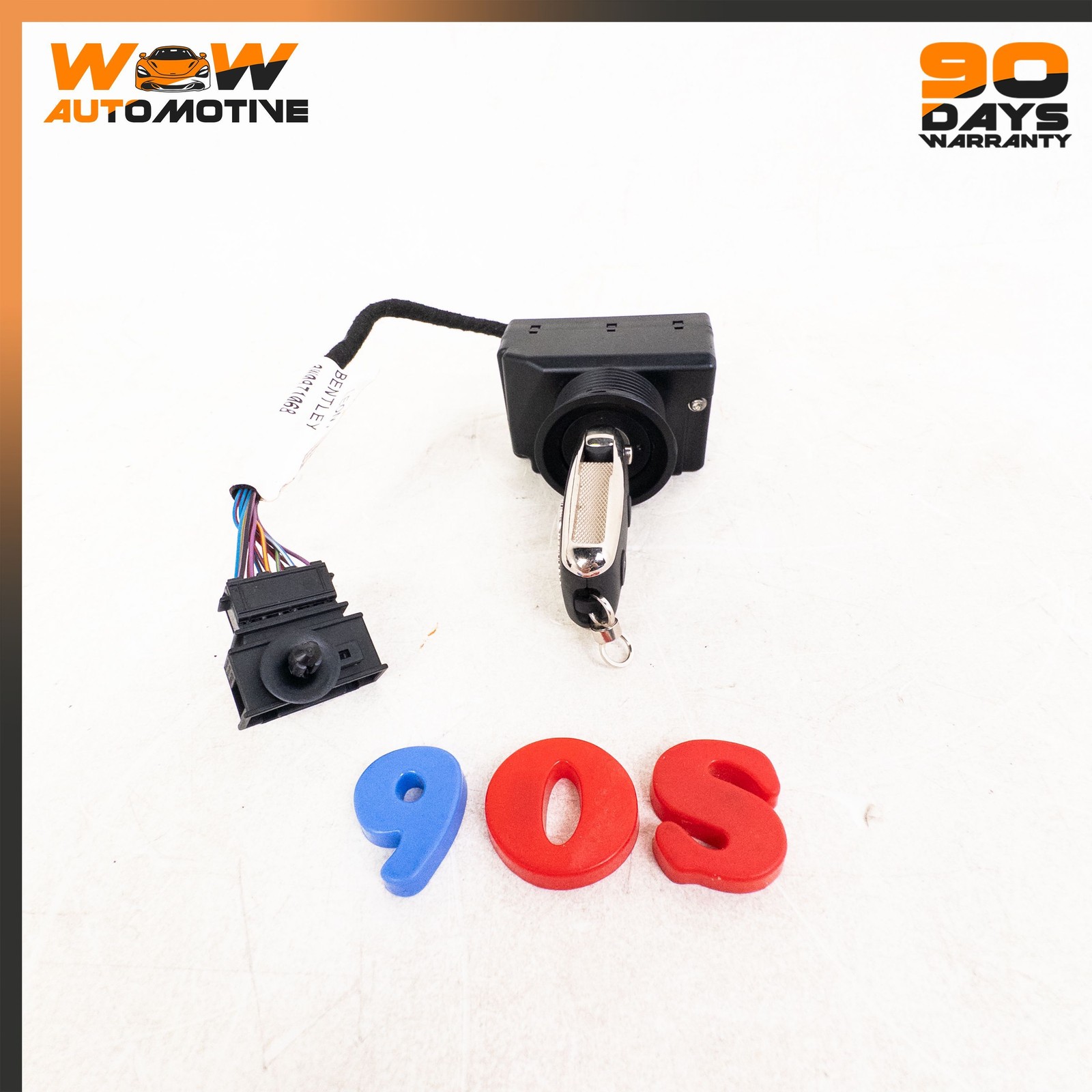 04-19 BENTLEY CONTINENTAL GTC FLYING SPUR IGNITION STARTER SWITCH MODULE KEY OEM