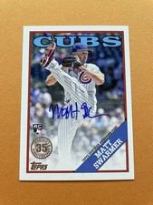 2023 Topps Series 2 1988 Topps Rookie Autographs Matt Swarmer #88BA-MSW (RC,AU)
