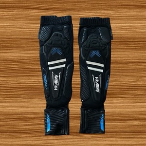 HK Army Crash CTX Paintball Elbow Arm Pads Black Large Good Condition