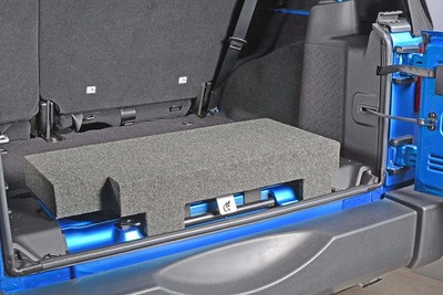 JK Sub Woofer System 2007 - 2018 Plug & Play Featuring Kicker Amp & Woofer