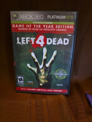 Left 4 Dead Microsoft Xbox 360, 2008, Disc