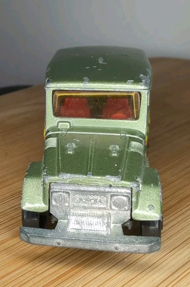 Toyota Landcruiser verde Majorette diecast #277 sin remolque (ver estado)  Foto 2 de 4