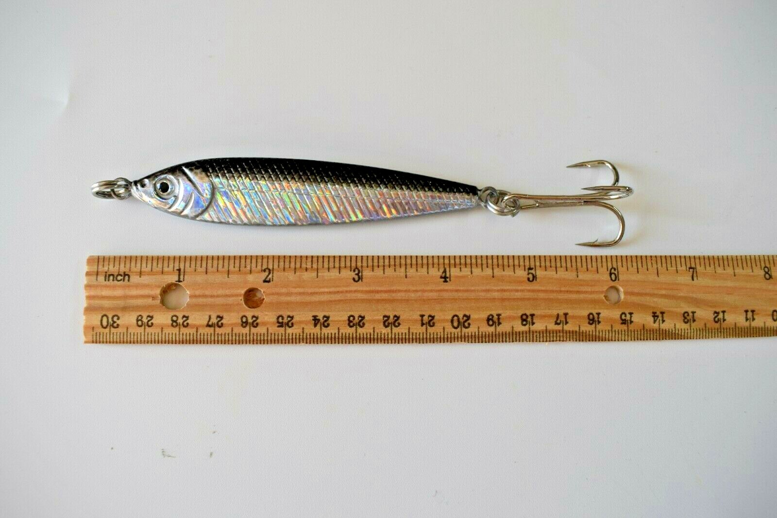 3.5oz Mega Live Bait Metal Jigs 6 Pieces Anchovy Saltwater Fishing