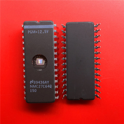 5 Pezzi EPROM NMC27C64Q150, 64Kbit, DIP28, Nuovi, Per Progetti Retrocomputing