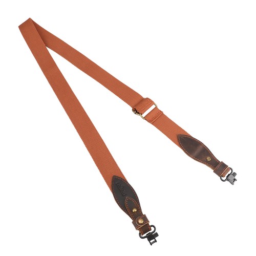 TOURBON Webbing&Leather Gun Sling Shotgun Strap Swivels Hunting-Multiple Choices - Picture 28 of 41