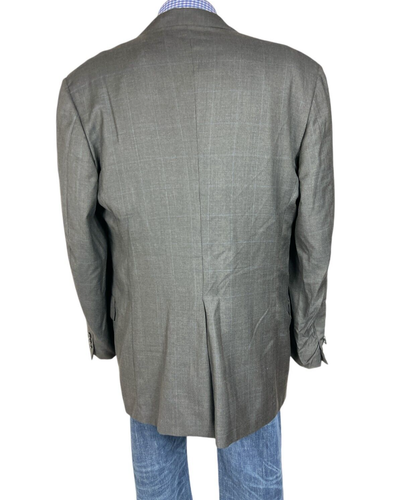 Brooks Brothers Sport Coat Jacket Wool Glen Plaid 2 Button Men's 44L Nice. - Picture 5 of 9