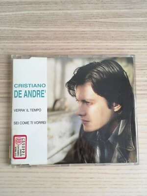 Cristiano De Andre _ Verrà il Tempo / Sei Come Ti Vorrei _ CD Single PROMO RARO
