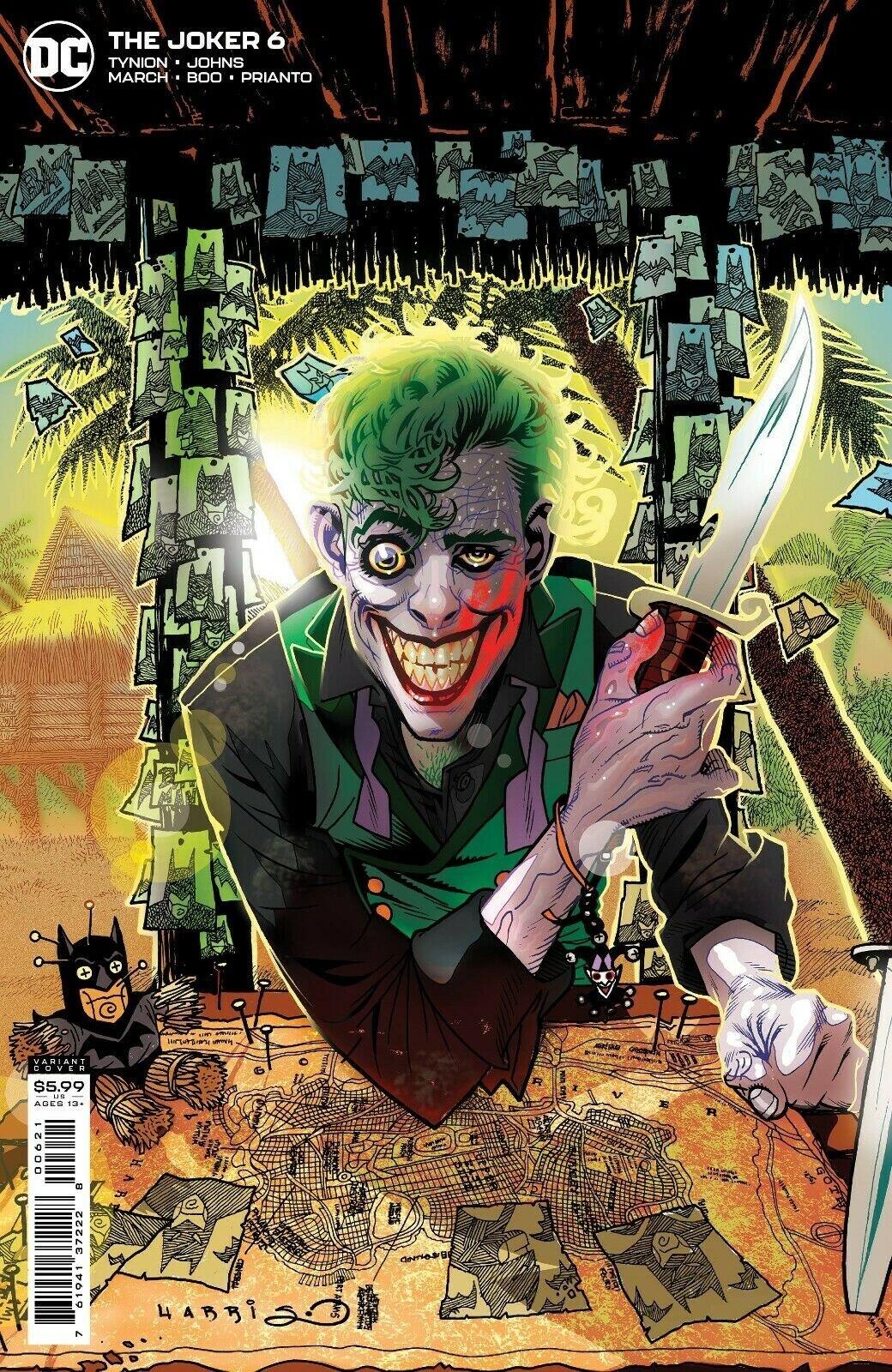 THE JOKER (2021) #6 - Harris Variant - New Bagged