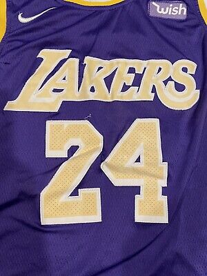 KOBE BRYANT WISH LAKERS #24 AUTHENTIC NIKE CONNECT PURPLE KOBE BRYANT WISH LAKERS #24 AUTHENTIC NIKE CONNECT PURPLE