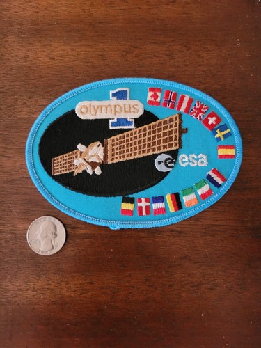 RARE Original  ESA OLYMPUS 1 PATCH - Picture 1 of 2