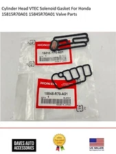 Cylinder Head VTEC Solenoid Gasket For Honda 15815R70A01 15845R70A01 Valve Parts