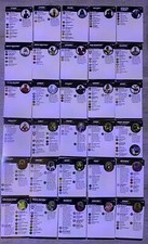 Marvel Heroclix X-Men X Of Swords Complete Common Uncommon CU Lot 001 - 030