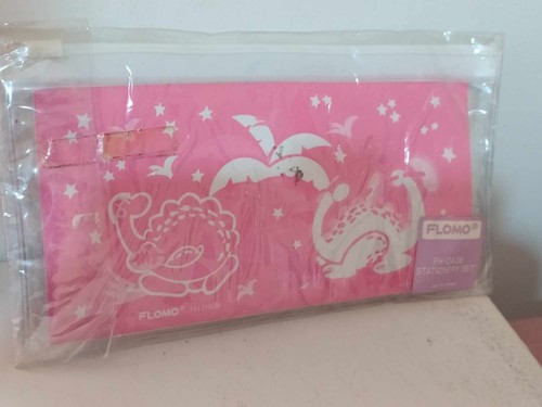 Rare Vintage Flomo Stationary Set FH-DA 38 # 1 Taiwan NEW - Picture 2 of 3